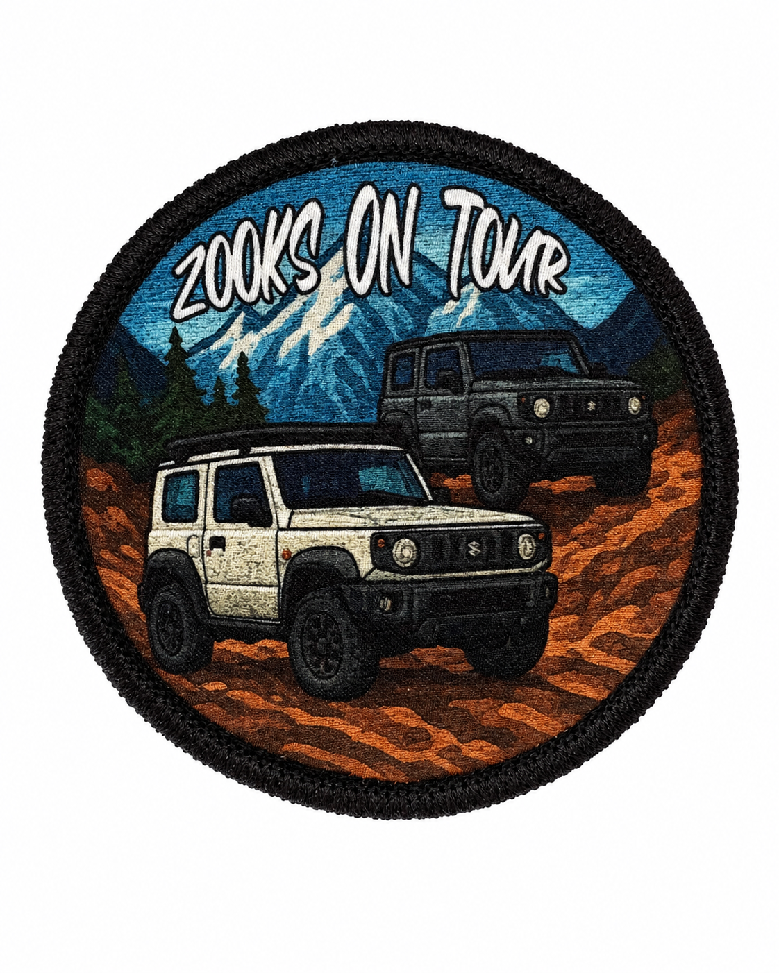 Zooks On Tour Mountain Patch