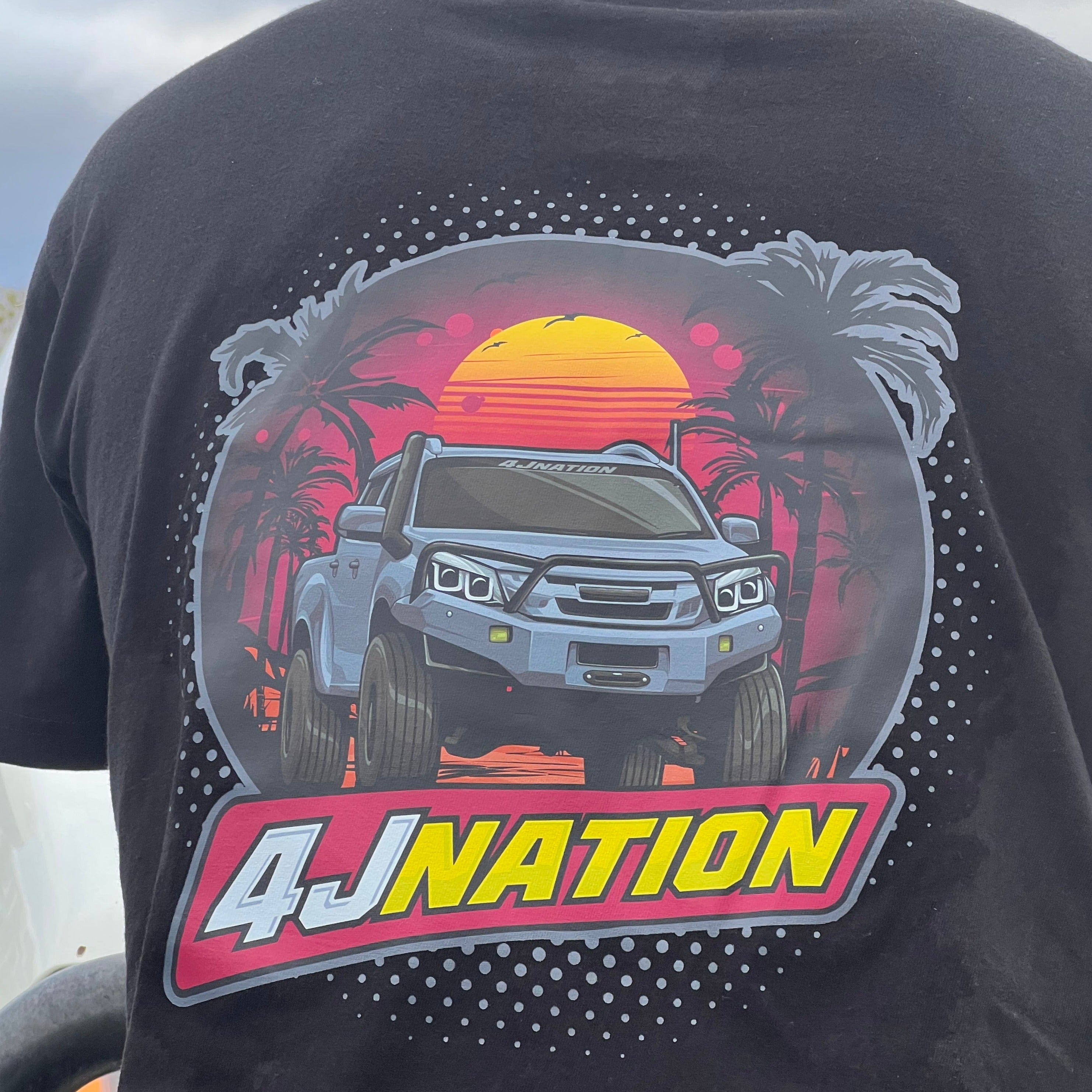 4J NATION Retro T-Shirt