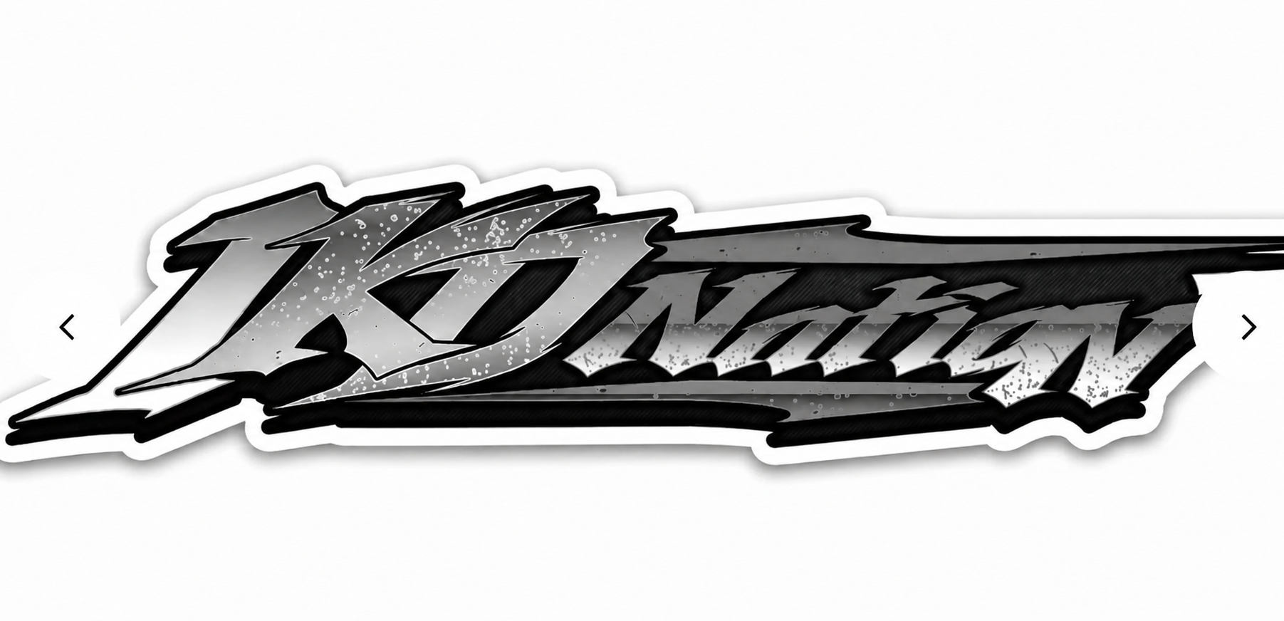 1KD Nation Slap Stickers