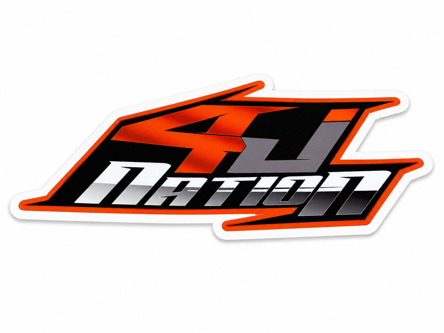 4JNATION Small Stickers