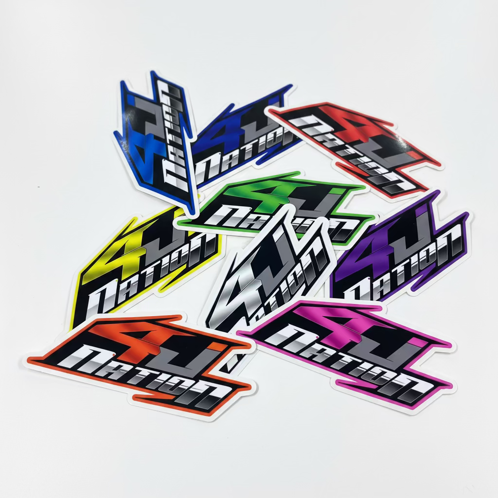 4JNATION Small Stickers