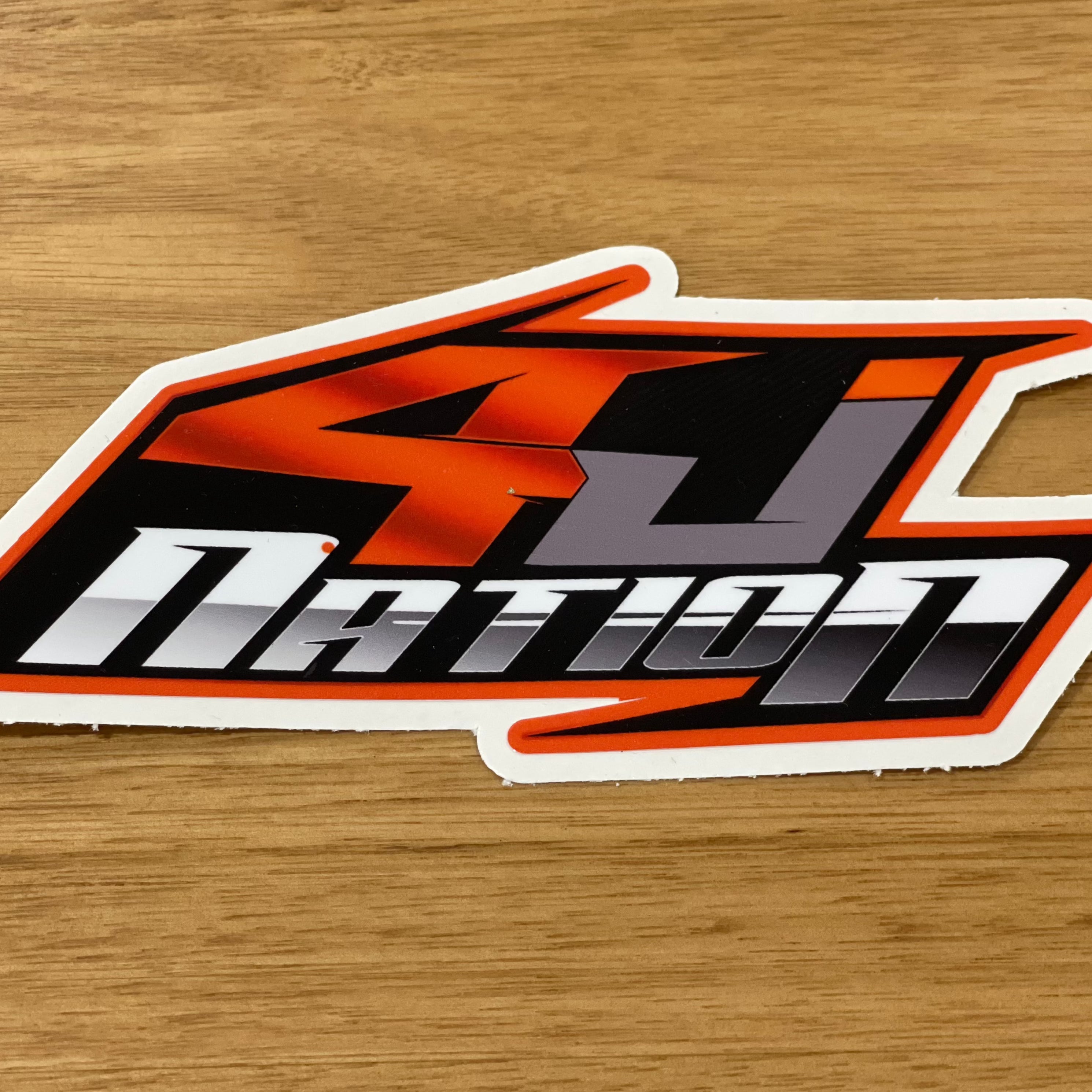 4JNATION Small Stickers