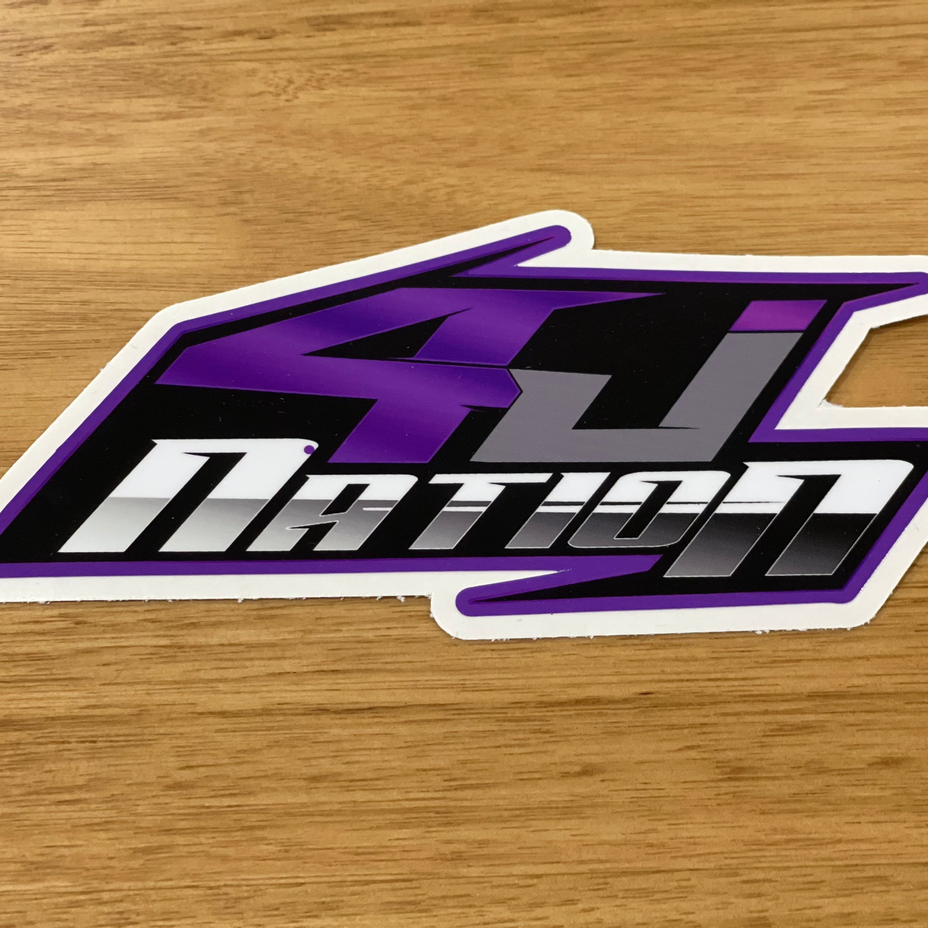 4JNATION Small Stickers