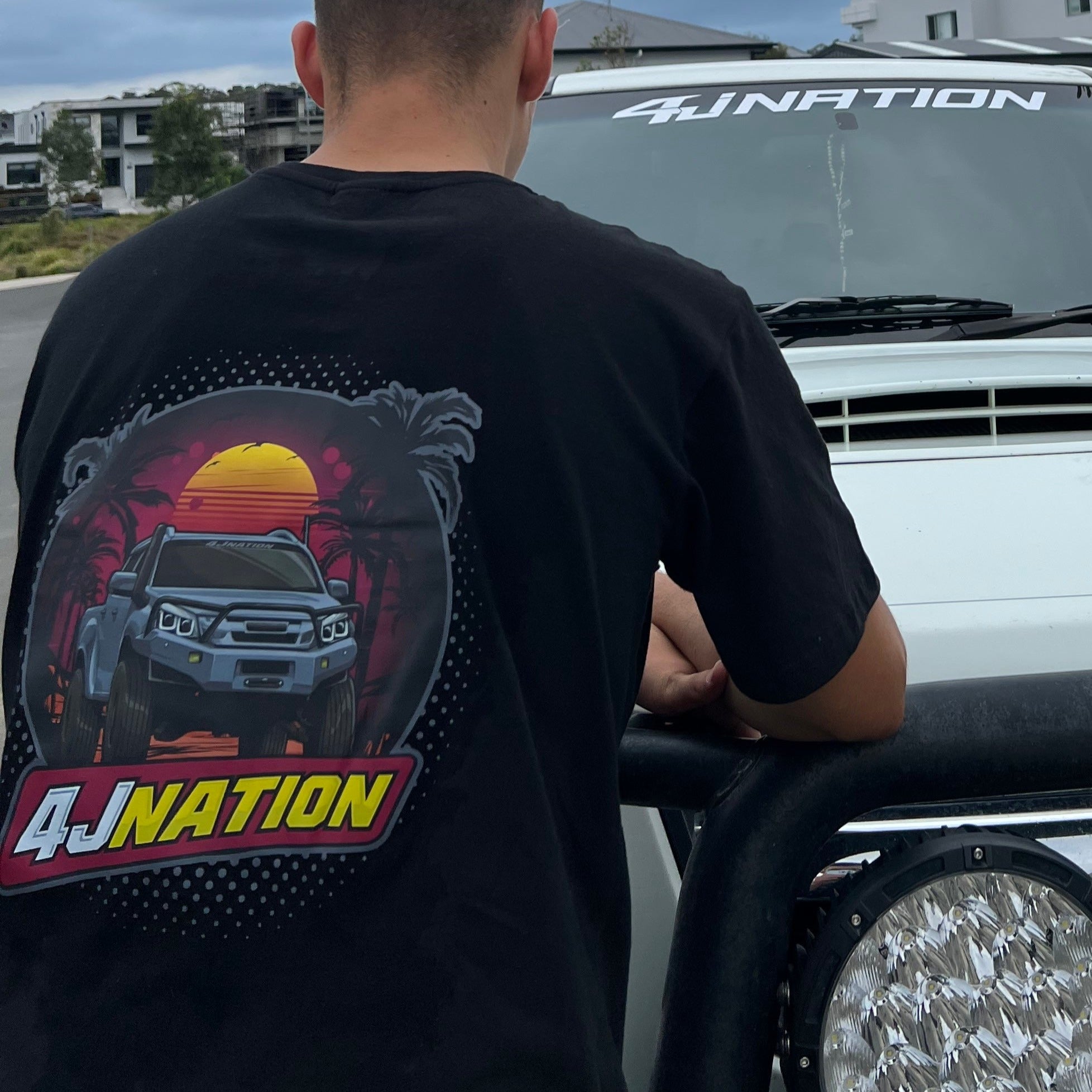 4J NATION Retro T-Shirt