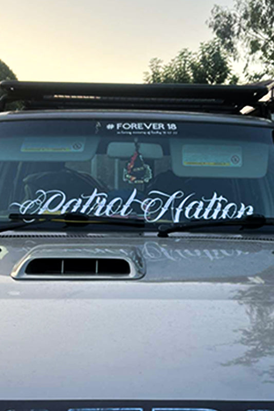 Patrol Nation Luxury Window banner